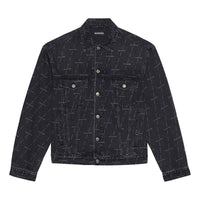Balenciaga Denim Jacket Large Fit 'Charcoal' 620731TJW411052