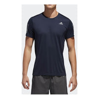 adidas Own The Run Tee Running Short Sleeve Blue DX1994