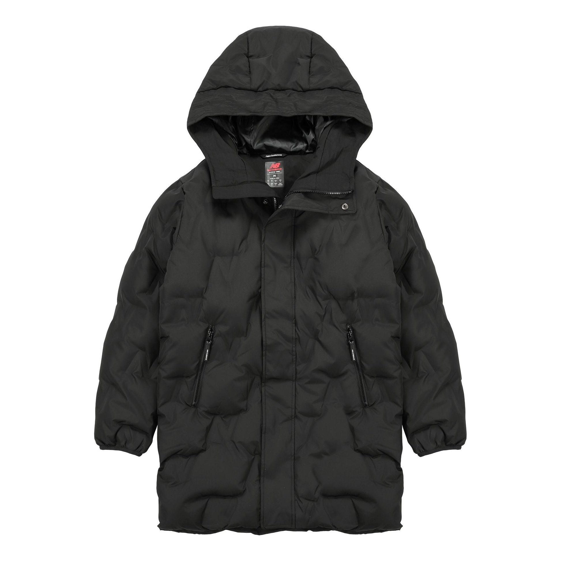 New Balance Long Down Jacket Asia Sizing 'Black' AMJ14303-BK