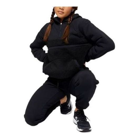 (WMNS) New Balance Q Speed Sherpa Anorak Asia Sizing 'Black' WT23285-BK