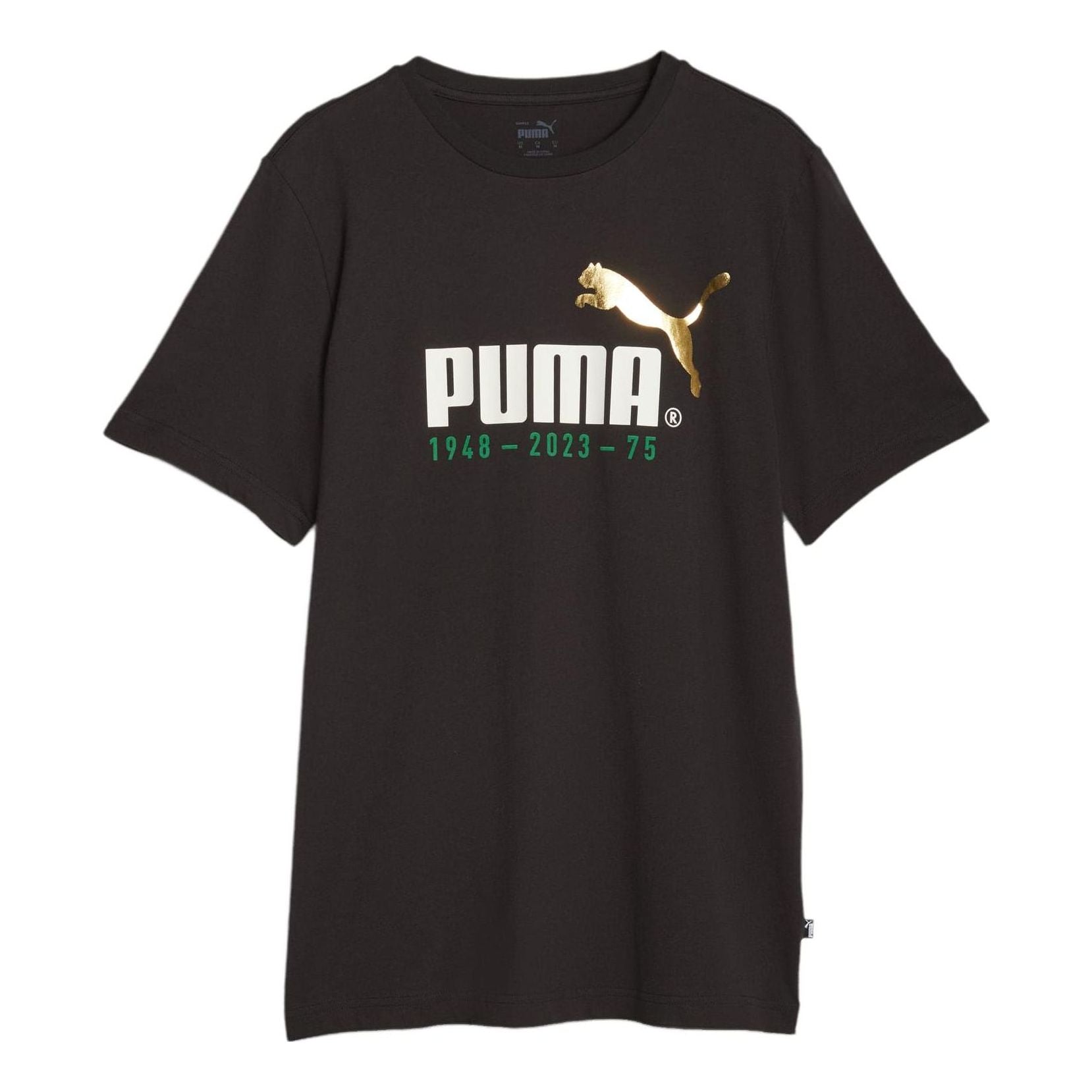 PUMA Logo Celebration T-Shirt 'Balck' 676020-01