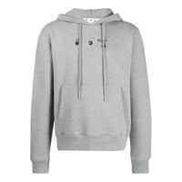 Off-White SS21 Logo Arrow Alphabet Printing Loose Fit Gray OMBB034S21FLE0050845
