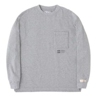 New Balance 1000 Long Sleeve T-Shirt Regular Fit Asia Sizing 'Grey' AMT25023-HGR