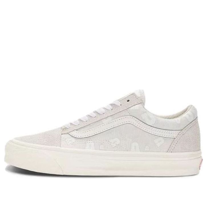 Vans x Undefeated Old Skool U-Man 'White Grey' VN0A4P3XJVY