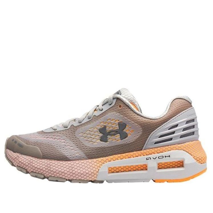 (WMNS) Under Armour HOVR Mega 'Grey Orange' 3021239-102