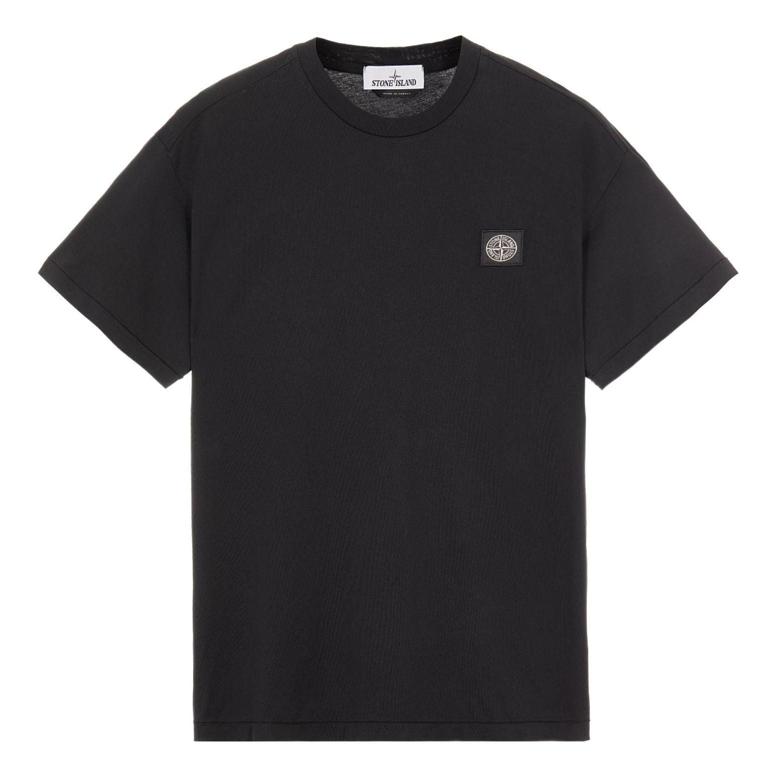 STONE ISLAND Patch Logo T-shirt 'Black' 761524113-V0029