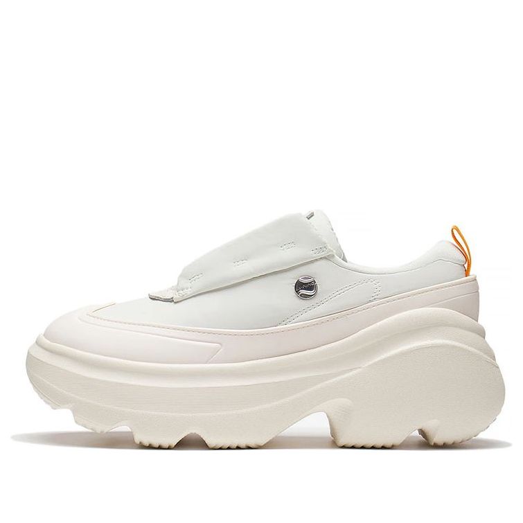 (WMNS) Li-Ning Puff Platform 'Beige Orange' AZGS072-1