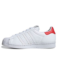 (WMNS) adidas originals Superstar 'White Red' H67922