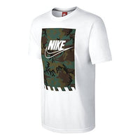 NIKE NSW FB Camo PackTee 'White' 717340-100