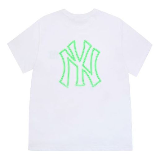 MLB New York Yankees NY/LA Short Sleeve Unisex White 31TSN3031-50W