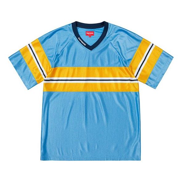 Supreme SS19 Dazzle Chest Stripe SS Top VT SUP-SS19-10203