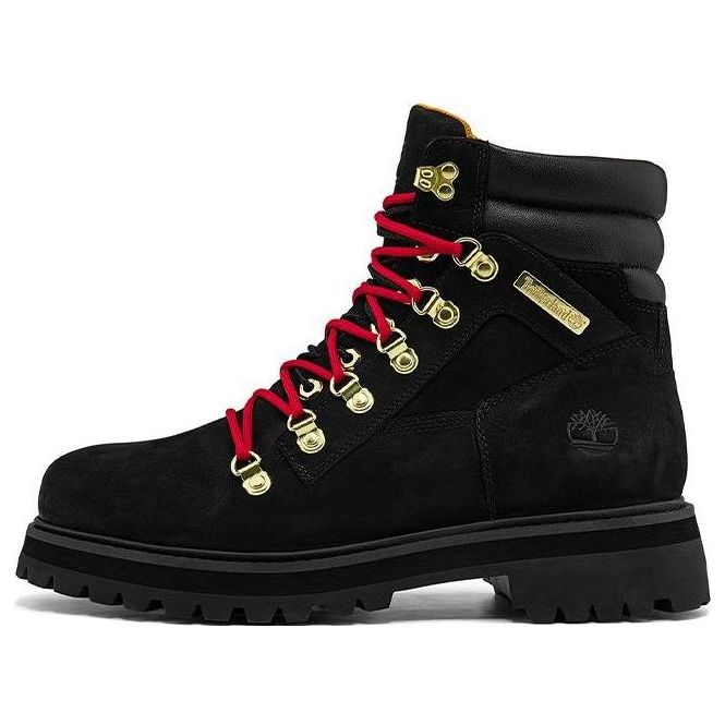 Timberland 6 Inch Premium Vibram Waterproof Boots 'Black Nubuck' A2KKV