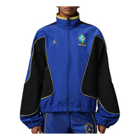 (WMNS) Air Jordan Anthem Brazil Jacket 'Old Royal Yellow Pulse' IF3865-419