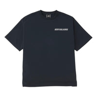 New Balance MET24 Reflection NB Logo T-Shirt Asia Sizing 'Black' AMT45005-BK