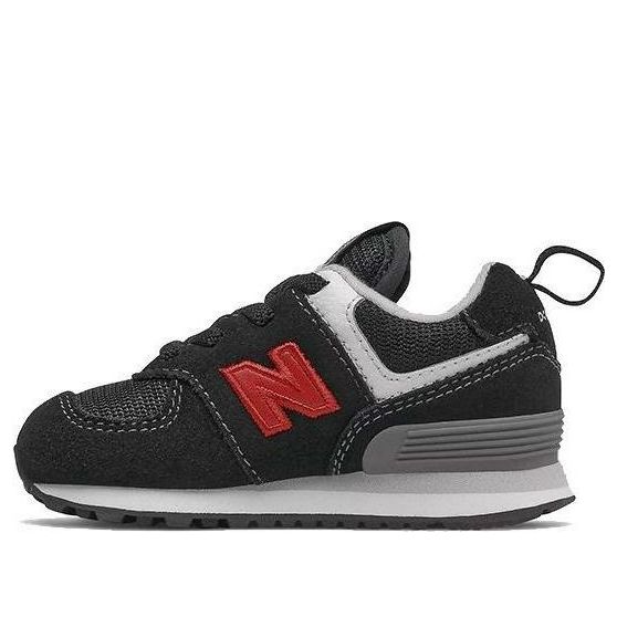 (TD) New Balance 574 'Black Team Red' ID574HY1