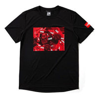 THE NORTH FACE TNF100 Outdoor Sports Short Sleeve Couple Style Black 4N8Q-JK3
