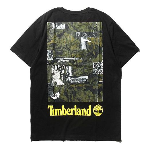 Men's Timberland SS20 Printing Short Sleeve Black A235A001