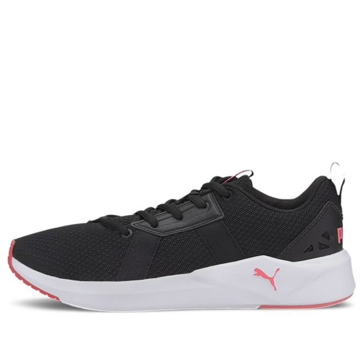 (WMNS) PUMA Chroma Low Top Black/Pink 193775-05