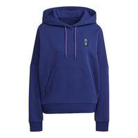 (WMNS) adidas Argentina 3 Stripes Hooded Sweatshirt 'Blue' HL8434