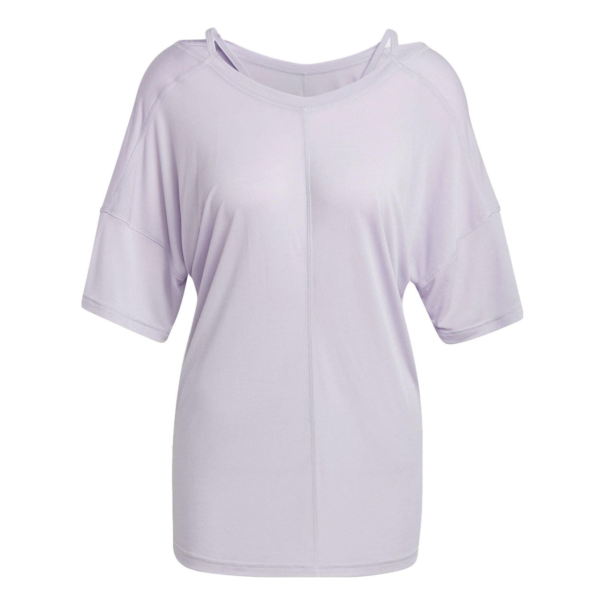 (WMNS) adidas Yoga Studio Oversized T-Shirt Asia Sizing 'Purple' HR5079