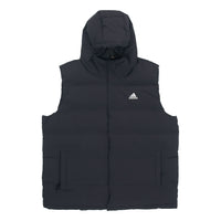 adidas Helionic Hooded Down Vests 'Black' HG6277