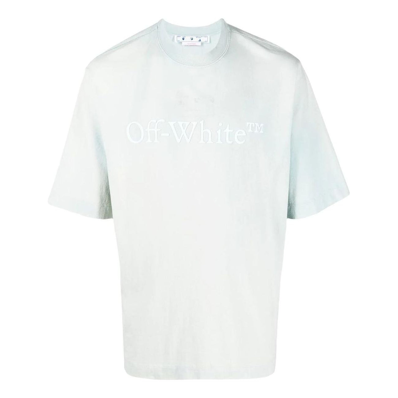 Off-White SS22 Round Neck Short Sleeve Pullover 'White' OMAA119S22JER0014141