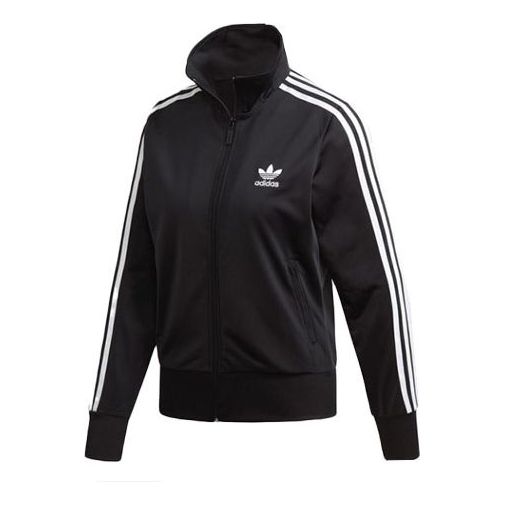 (WMNS) adidas originals Firebird TT Retro Casual Sports Jacket Black ED7515