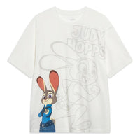 Li-Ning x Disney Zootopia Graphic T-shirt 'White' AHST271-4