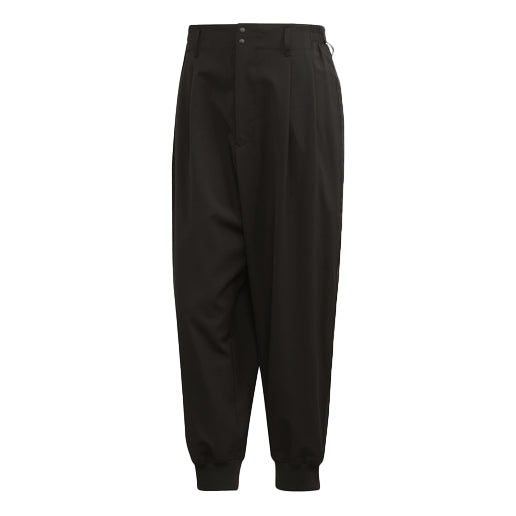 adidas Y-3 Craft 3-Stripes Cuffed Pants 'Black' FN3403