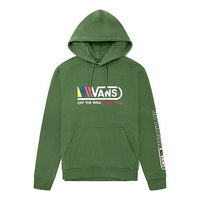 Vans Alphabet Printing Couple Style Green VN0A4RBGEEI