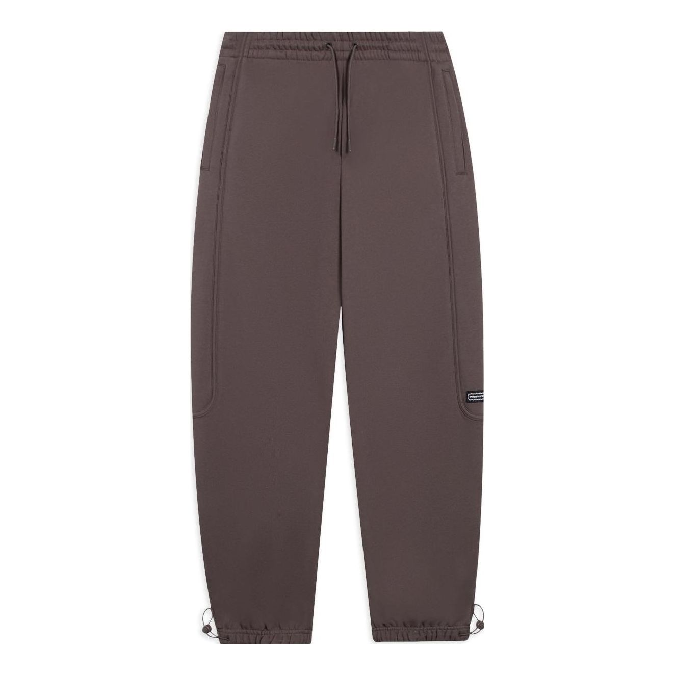 Li-Ning BadFive Logo Loose Fit Sweatpants 'Brown' AKLS643-3