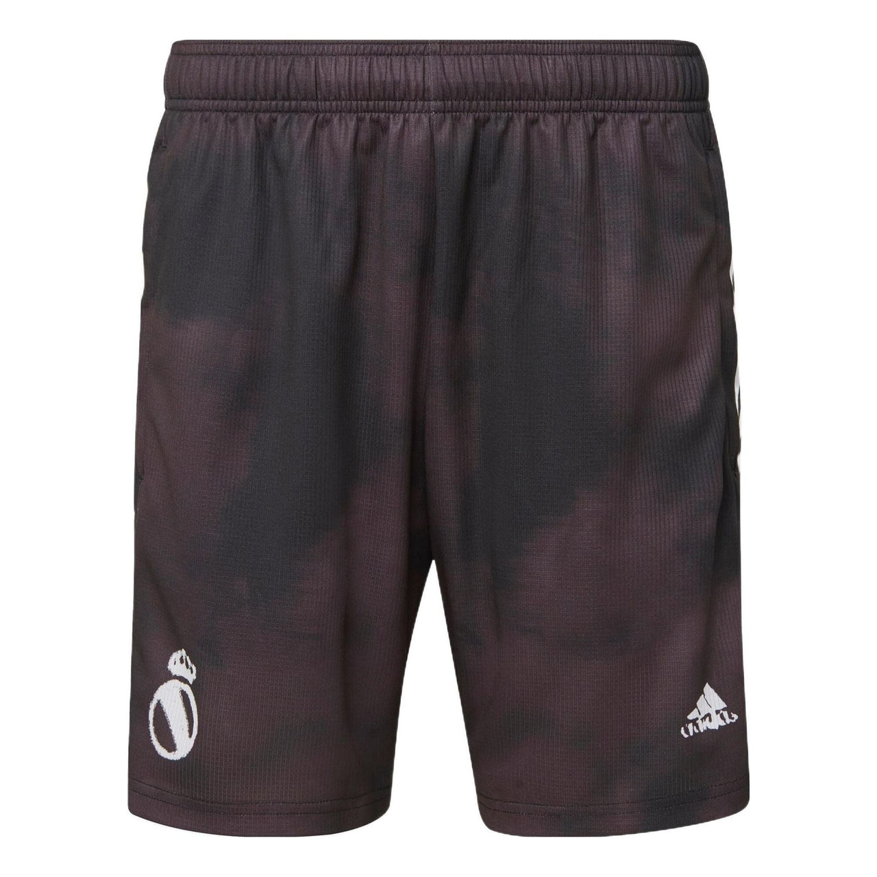 adidas Logo Elastic Waistband Stripe Straight Shorts Colorblock GJ9097