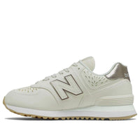 (WMNS) New Balance 574 Series Low Tops Retro White WL574SBA
