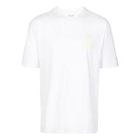 Men's PALACE Tri-Downer Printing Short Sleeve White P17TS164