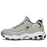 Skechers D'Lites 1.0 Sports Shoes Grey/Blue 666125-GYBL