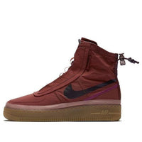(WMNS) Nike Air Force 1 Shell 'Red Brown' BQ6096-200