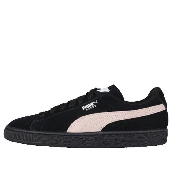 (WMNS) PUMA Suede Classic Shoes Black 355462-66