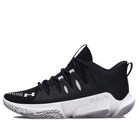 (WMNS) Under Armour Flow Breakthru 4 Basketball Shoes 'Black White' 3026641-002