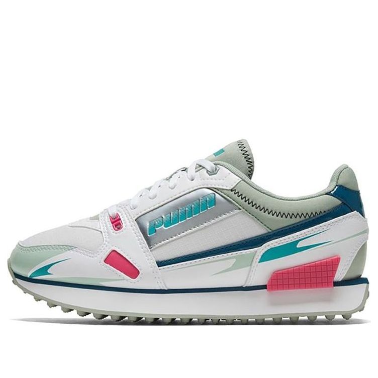 (WMNS) PUMA Mile Rider 'Sunny Getaway - White Viridian Green' 373443-07