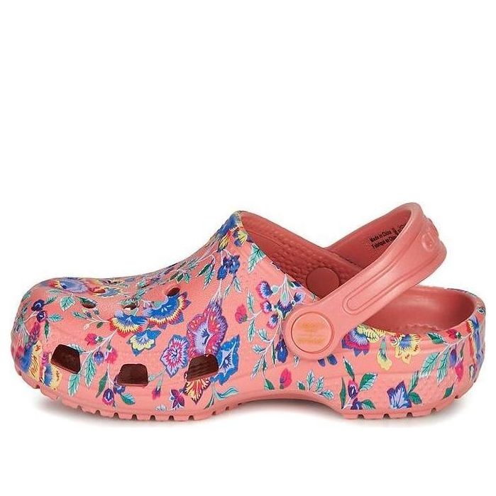 (GS) Crocs x Liberty London Classic Clogs 'Pink Multi' 206514-682