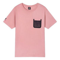 New Balance Crew Neck T-Shirt Asia Sizing 'Pink Black' AMT12395-CYK