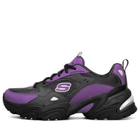 (WMNS) One Punch Man x Skechers Stamina V2 Low-Top Running Shoes Black/Purple 66666345-BKPR