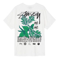 Men's Stussy Bloom Tee Flowers Short Sleeve White 1904521-1002
