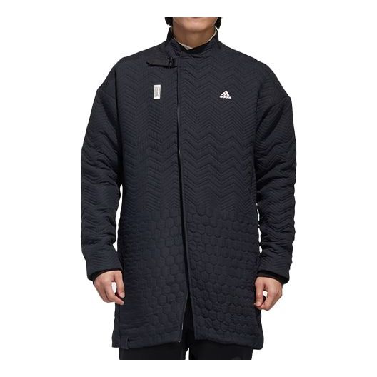 Men's adidas Side Zipper Sports Black Jacket GM4463