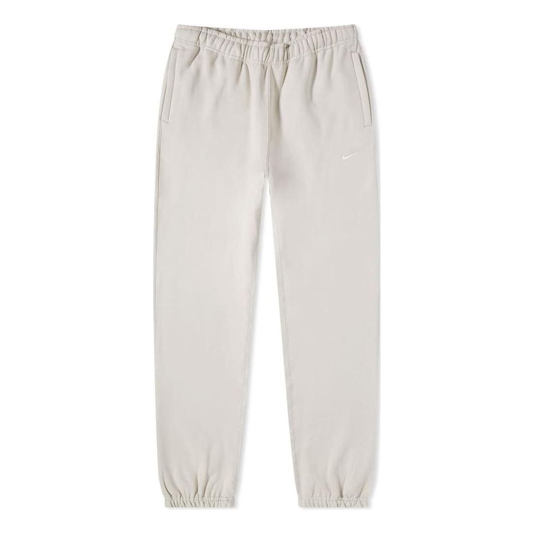 (WMNS) Nike Solo Swoosh Sweatpants 'Light Bone White' CW5565-072