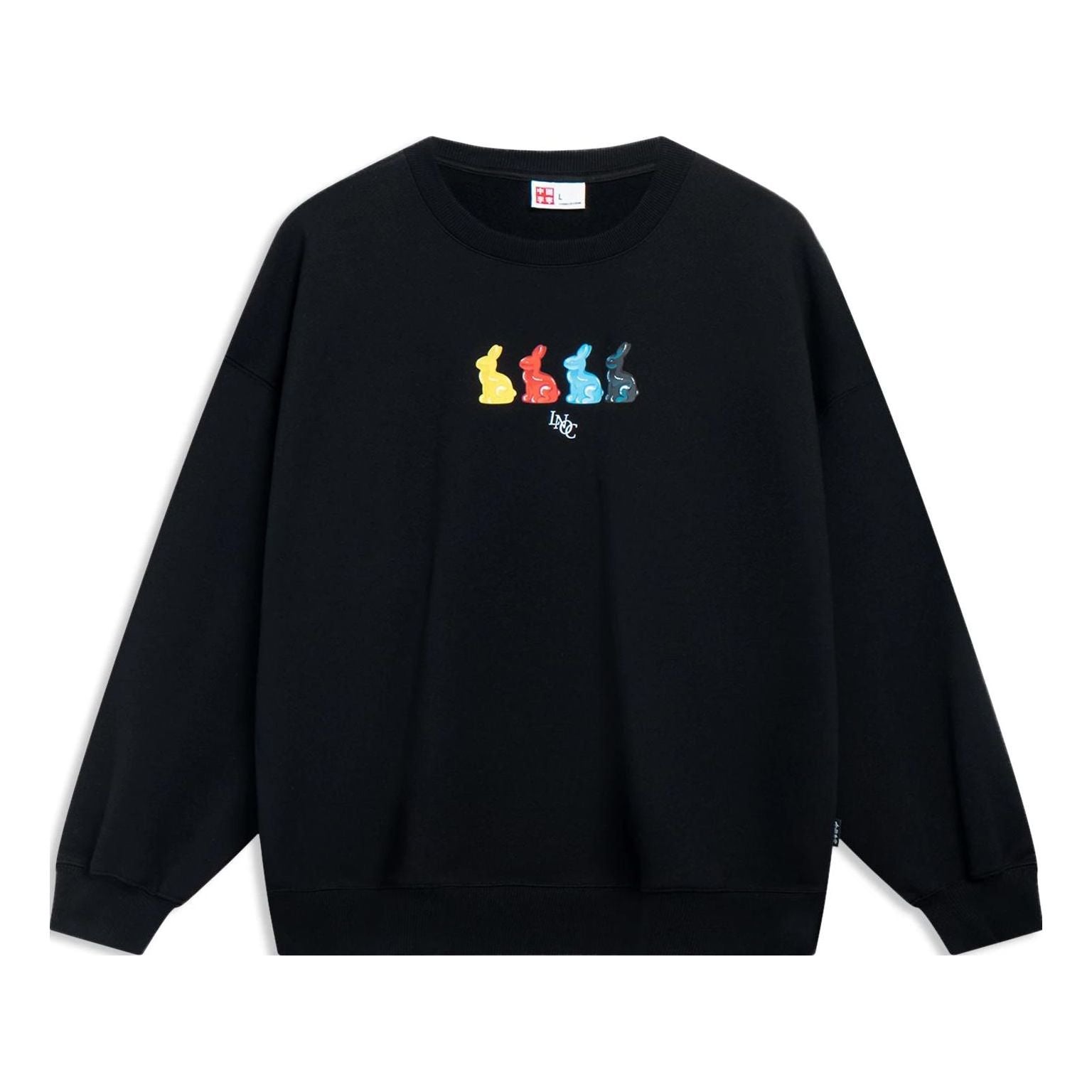 Li-Ning Rijindoujin Graphic Sweatshirt 'Black' AWDT315-2