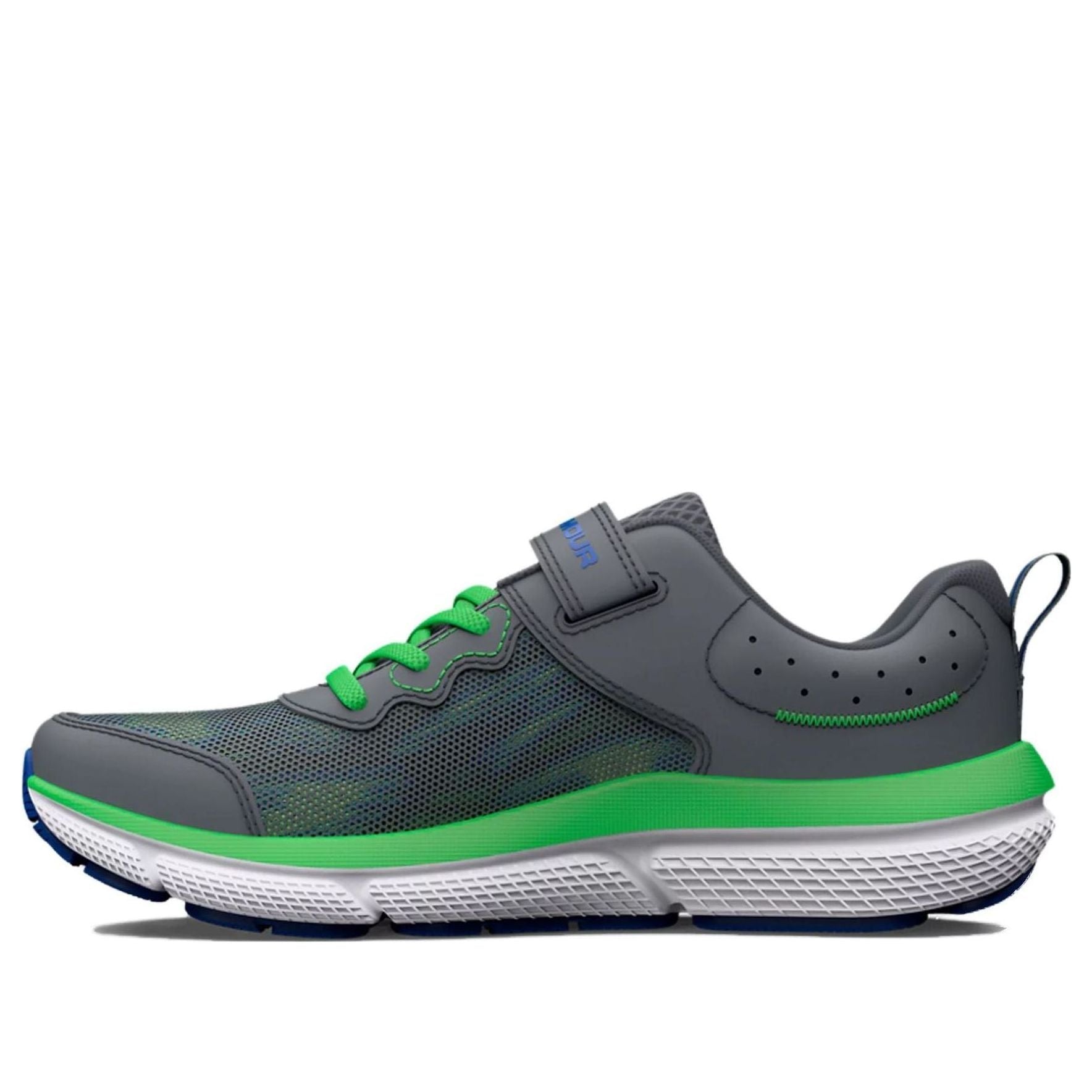 (PS) Under Armour Assert 10 AC Laser 'Pitch Grey Green Screen' 3026787-100