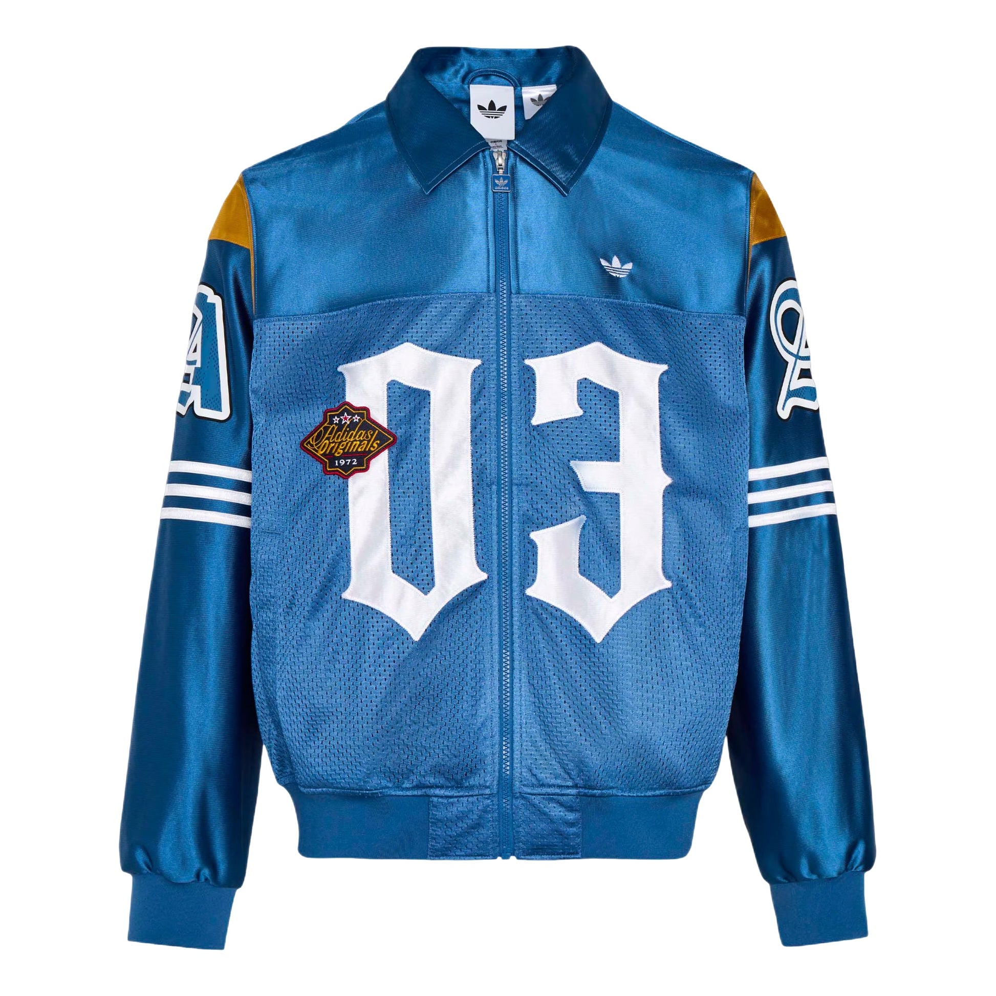 adidas Loose Fit Jacket Asia Sizing 'Blue' KS2892
