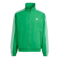 adidas originals Adicolor Woven Firebird Track Top Asia Sizing 'Green' IT2493