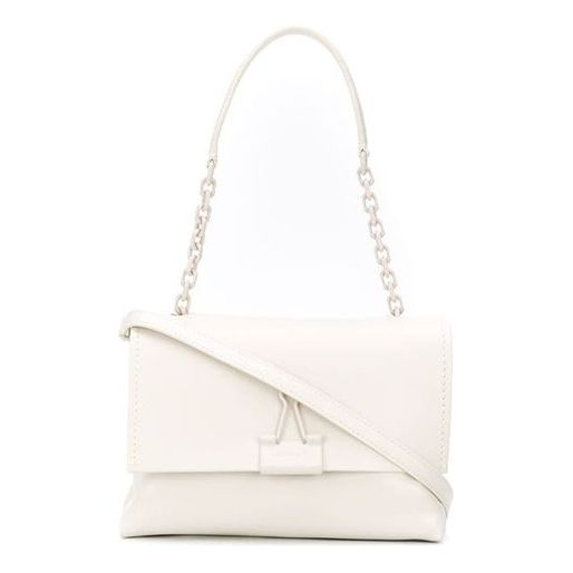 (WMNS) Off-White Blinder Clip shoulder bag White OWNA120S20LEA0010300